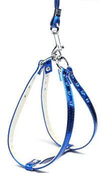 Metallic Step-In Harness Blue MTL 20